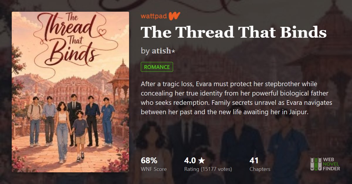 The Thread That Binds by 퐚퐭퐢퐬퐡⋆ on Wattpad | WebNovelFinder.com
