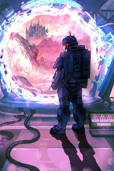 Cover image for Wearing Power Armor to a Magic School by Jcb112