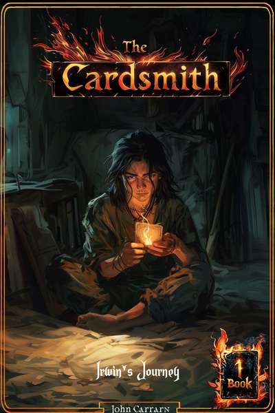 Cover image for Irwin's Journey - The Cardsmith [Book 5 stubbing July 23] by Carrarn
